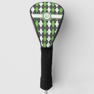 Retro Argyle Driver Cover