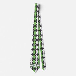 Retro Argyle Men's Neck Tie