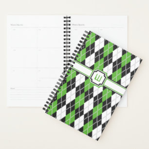 Retro Argyle Planner