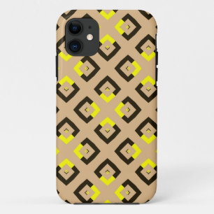 Retro Argyle Squares 3 iPhone 11 Case