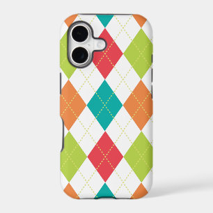 Retro Argyle Trendy Multi