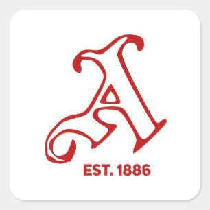 Retro Arsenal  Square Sticker