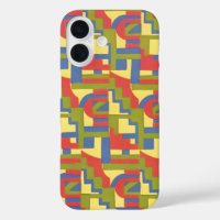 Retro Art Deco Jazz, Stair Step Geometric Patterns