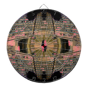 Retro Art Deco Style Unusual Dart Board