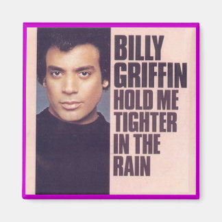 "Retro-Art" Hold Me Tighter In The Rain Magnet