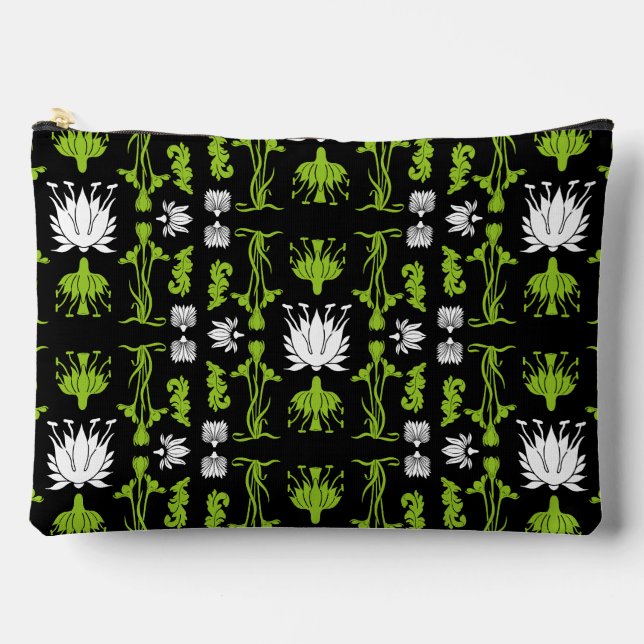 Retro Art Nouveau Home Decor Prints Accessory Pouch (Front)
