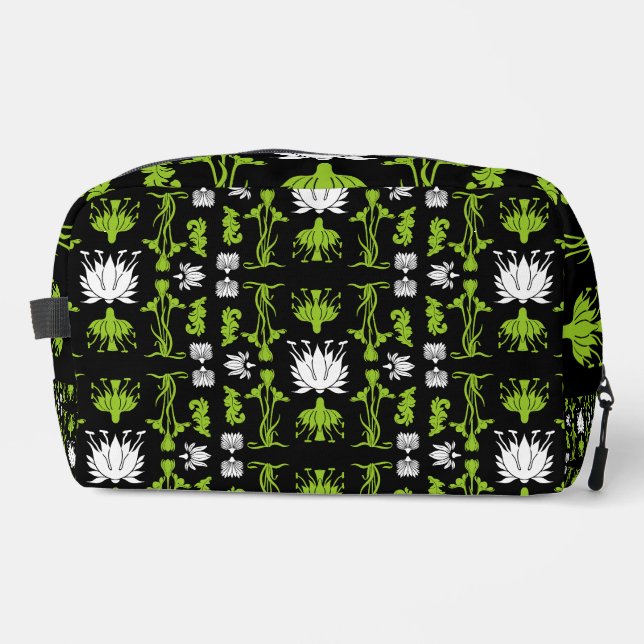 Retro Art Nouveau Home Decor Prints Dopp Kit (Front)