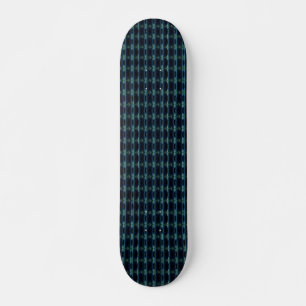 Retro - Artdeco in grün blau schwarz Skateboard