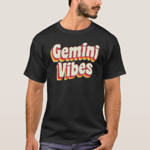 Retro Astrology May Or June Birthday Zodiac Sign G T-Shirt