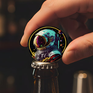 Retro Astronaut Bottle Opener – Explore Every Sip