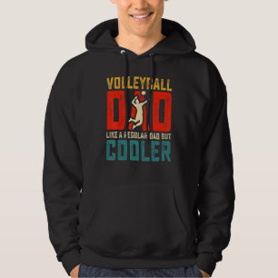 Retro Athletic Volleyball Team Sport Net Spike 12 Hoodie