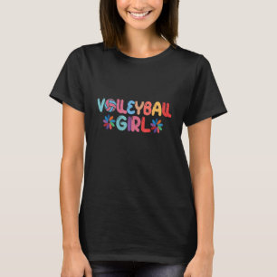 Retro Athletic Volleyball Team Sport Net Spike 38 T-Shirt