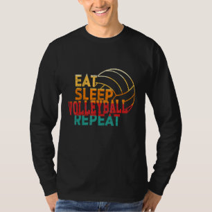 Retro Athletic Volleyball Team Sport Net Spike 75 T-Shirt