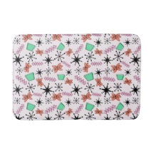 Retro Atomic MCM Pink Orange Green Black