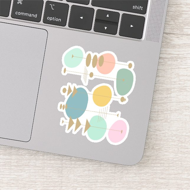 Retro Atomic Space Age Mid Century Modern (Detail)