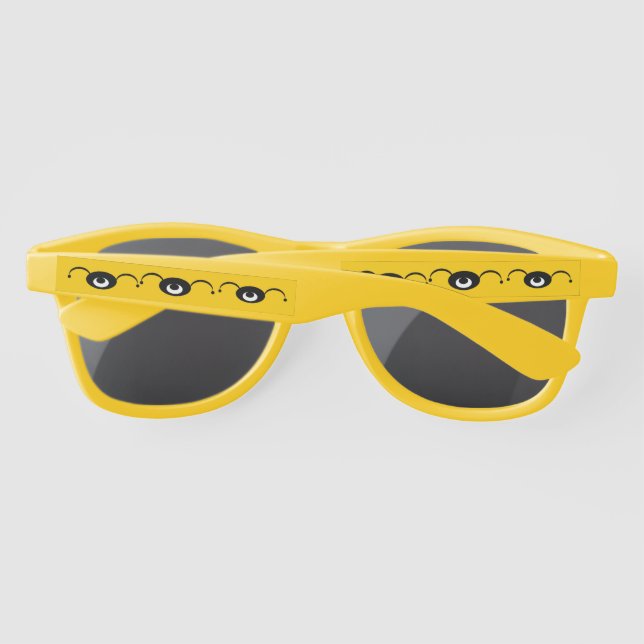 Retro Atomic Spiders Sunglasses (Back)