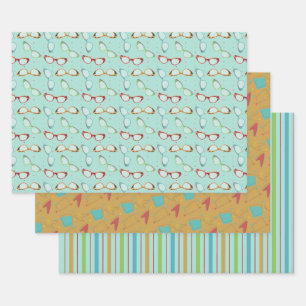 Retro Atomic Wrapping Paper