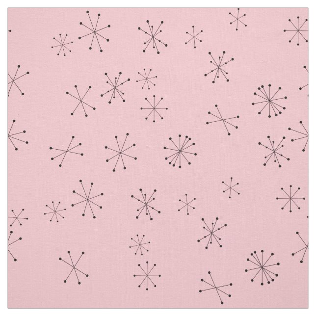 Retro Atoms Fabric (Swatch)
