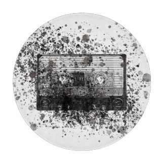 Retro Audio Cassette Cutting Board