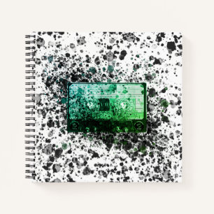 Retro Audio Cassette Notebook