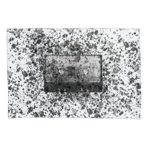 Retro Audio Cassette Pillowcase