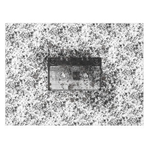 Retro Audio Cassette Tablecloth