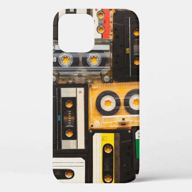 Retro audio cassette tape Case-Mate iPhone case (Back)