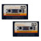 Retro Audiotape Cassette 80s DJ Business Cards 2