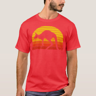 Retro Australian Outback Zoo Animal Kangaroo T-Shirt