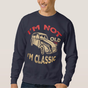 Retro Auto Gift, Funny Classic Car Lover Sweatshirt