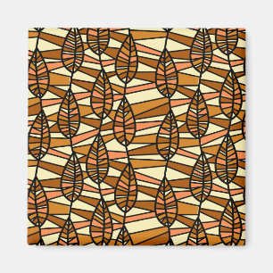 Retro Autumn Magnet