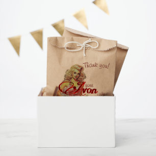 Retro Avon Thank You  Favour Bags