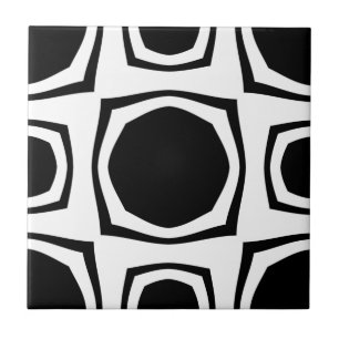 Retro B&W Tile