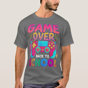 Retro Back To School Boys Girls Gaming Video Gamer T-Shirt