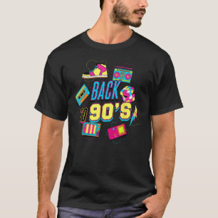 Retro Back To The 90's Graphic Design Vintage 90s T-Shirt