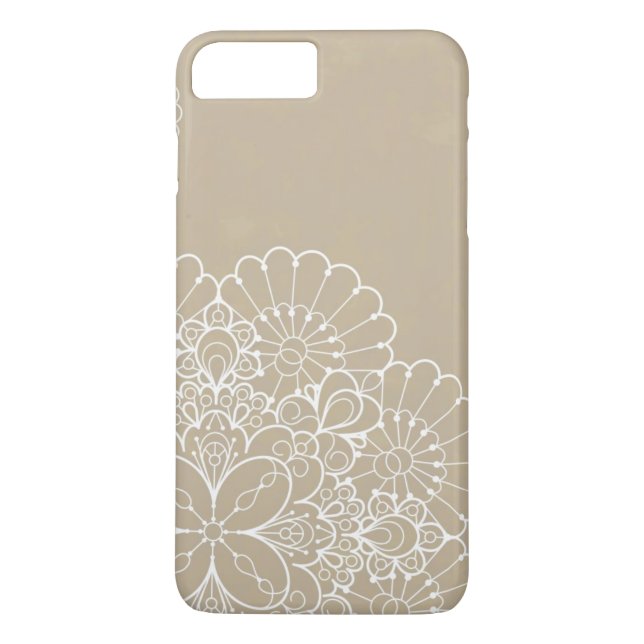 Retro background with lace ornament Case-Mate iPhone case (Back)