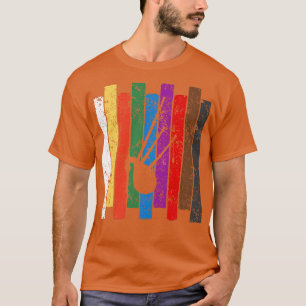 Retro Bagpipe Silhouette 1 T-Shirt