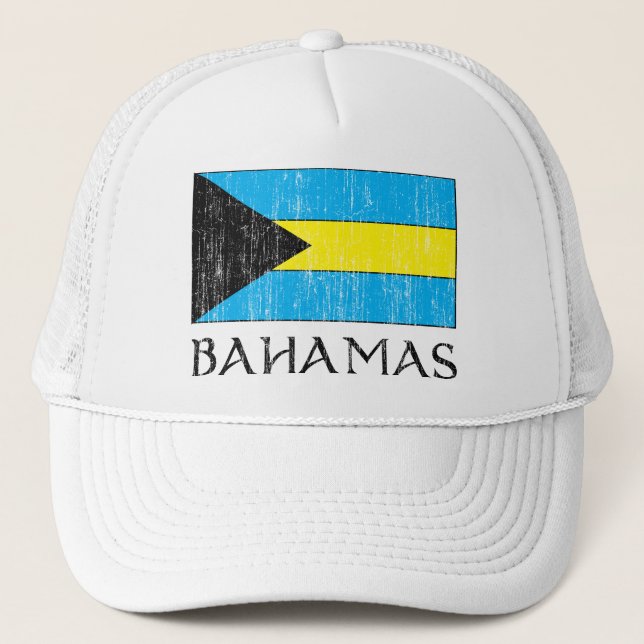 Retro Bahamas Flag Hat (Front)