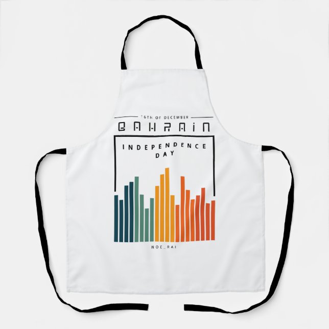 Retro bahrain  apron (Front)