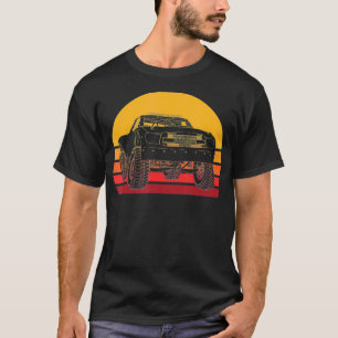 Retro Baja Truck Off Road Trophy Trucking Vehicle  T-Shirt