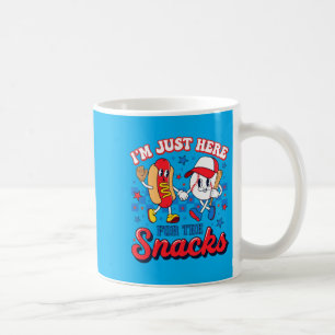Retro Ballpark Snack Vintage Sports Lover Funny Coffee Mug