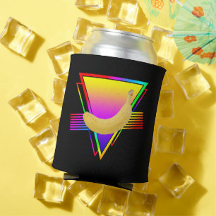Retro Banana Fruit Can Cooler