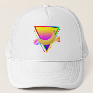 Retro Banana Fruit Trucker Hat