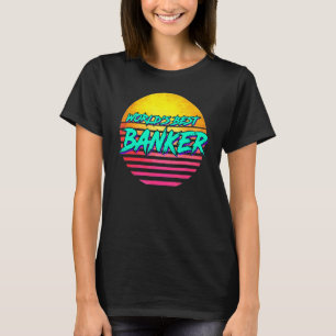 Retro Banker Profession T-Shirt