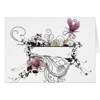 Retro banner Card