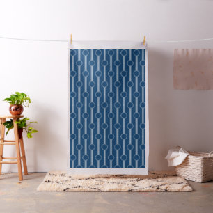 Retro Banner white transparent III + your backgr. Fabric