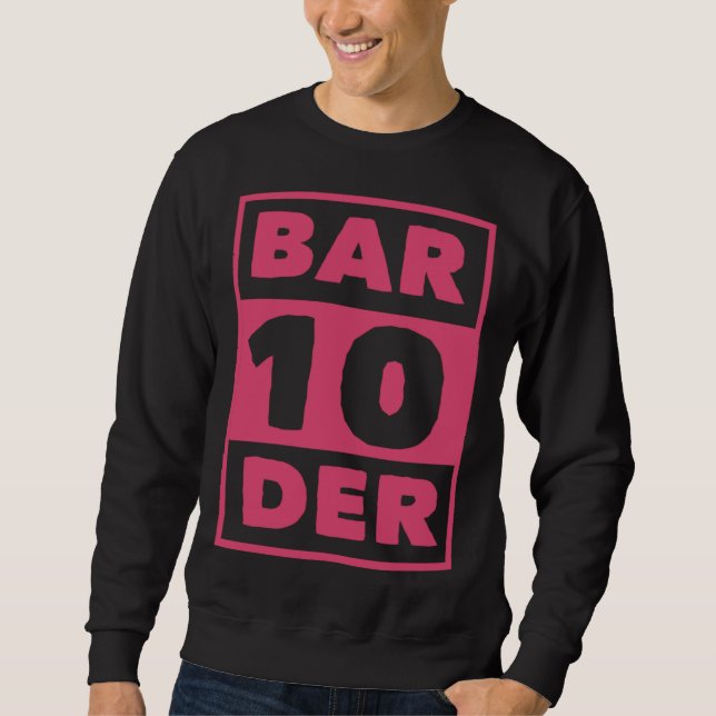 Retro Bar & Pub Owner Saying Mixologist Bartender  Sweatshirt (Front)