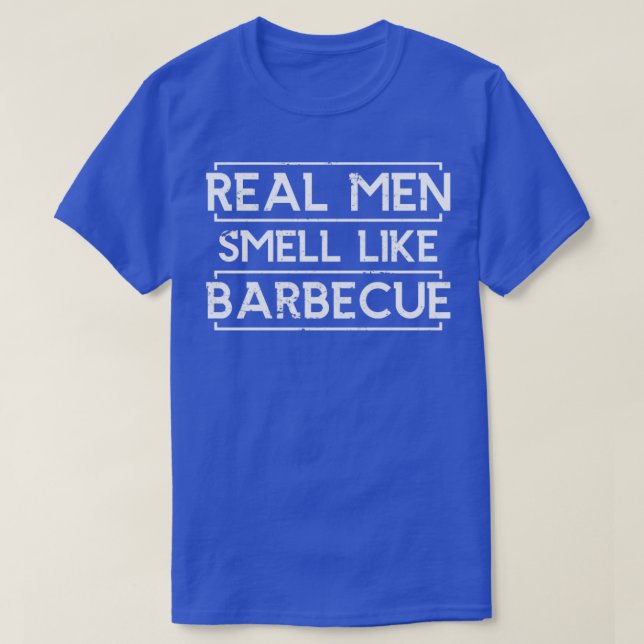 Retro Barbecue Men Funny BBQ T-Shirt (Design Front)