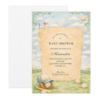 Retro Baseball Field Baby Shower