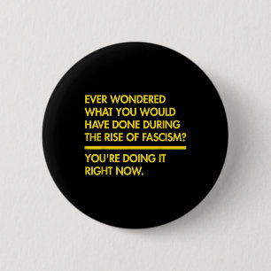 Retro Basic Ever Wondered What You Would Have Done 6 Cm Round Badge